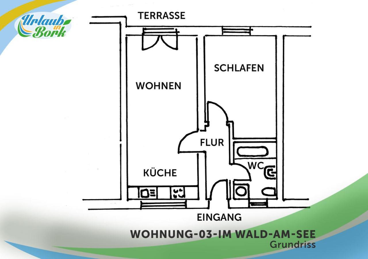 Jagd-Angler-Suite-04-Im-Wald-Am-See Kyritz Eksteriør billede
